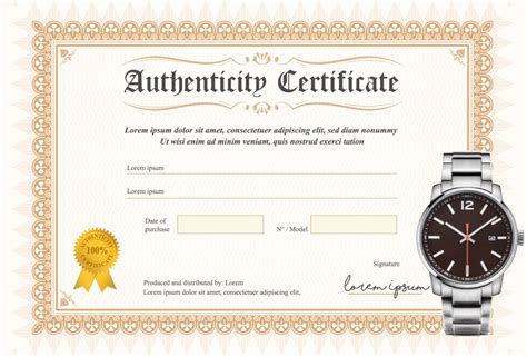 fake certificate of authenticity watches|counterfeit watches.